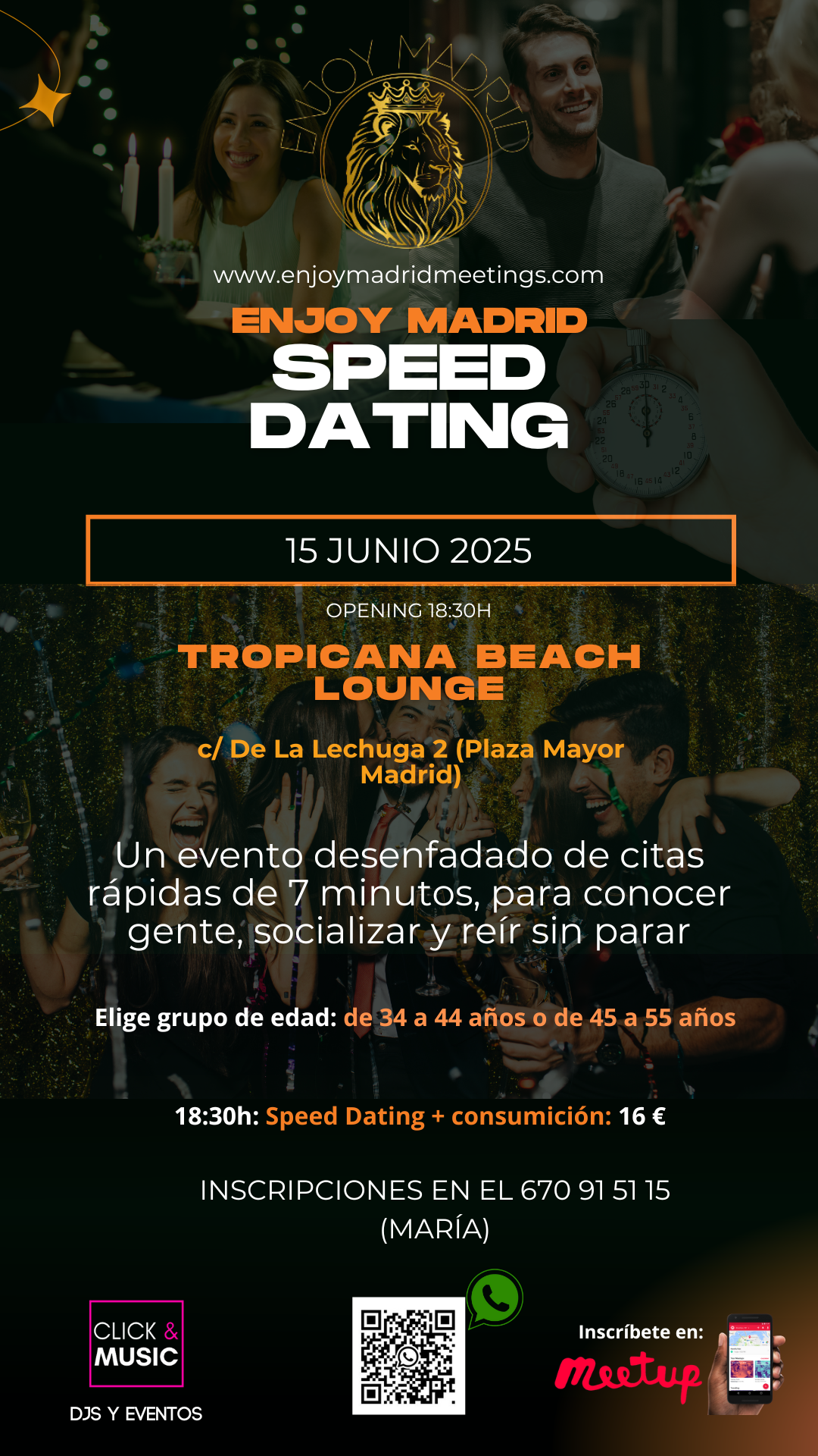 4º SPEED DATING MADRID CENTRO